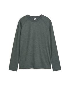 Active Thermal Long-sleeved Top Green