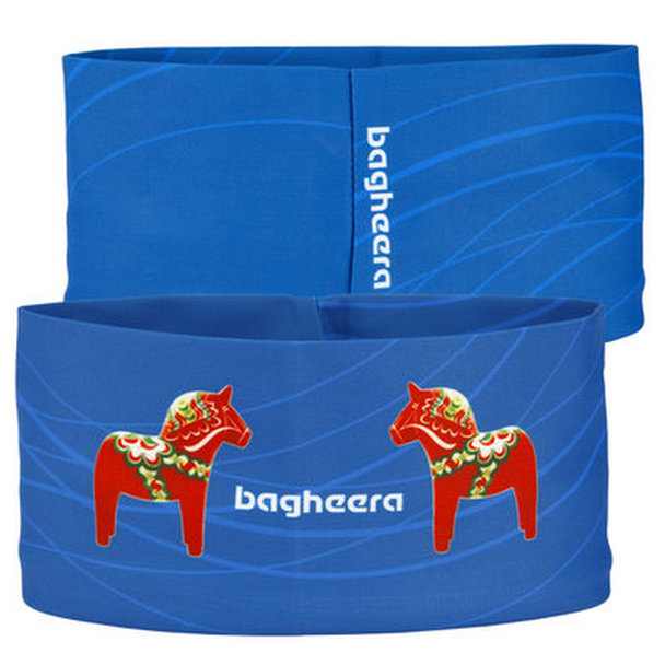 Bagheera Print Headband Sr Blue/light Blue