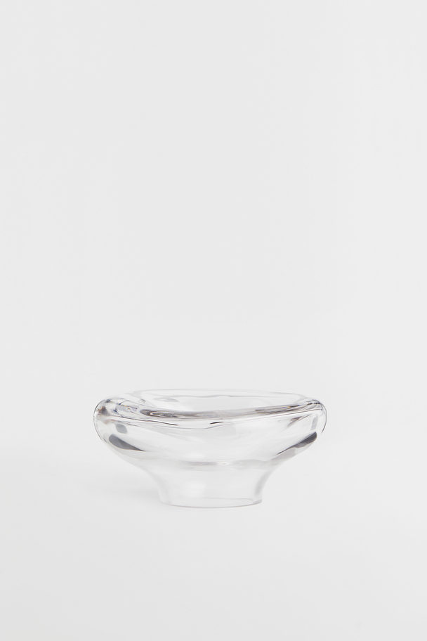 H&M HOME Kleine Schüssel/Vase aus Glas Klarglas