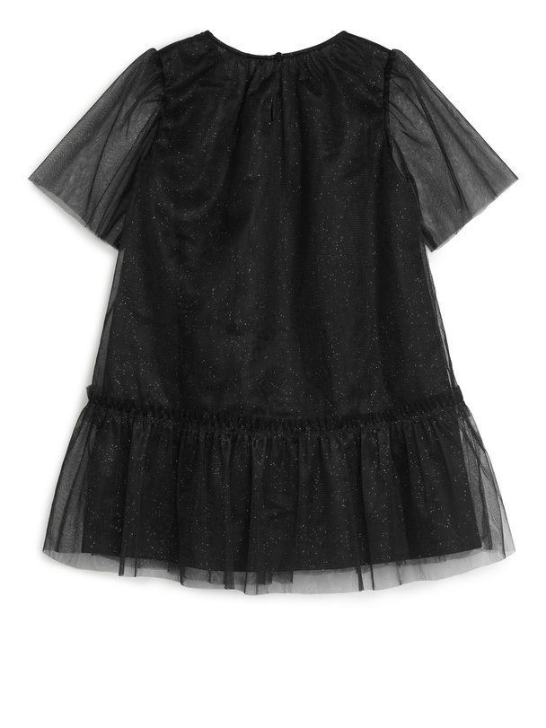 ARKET Tulle Dress Black
