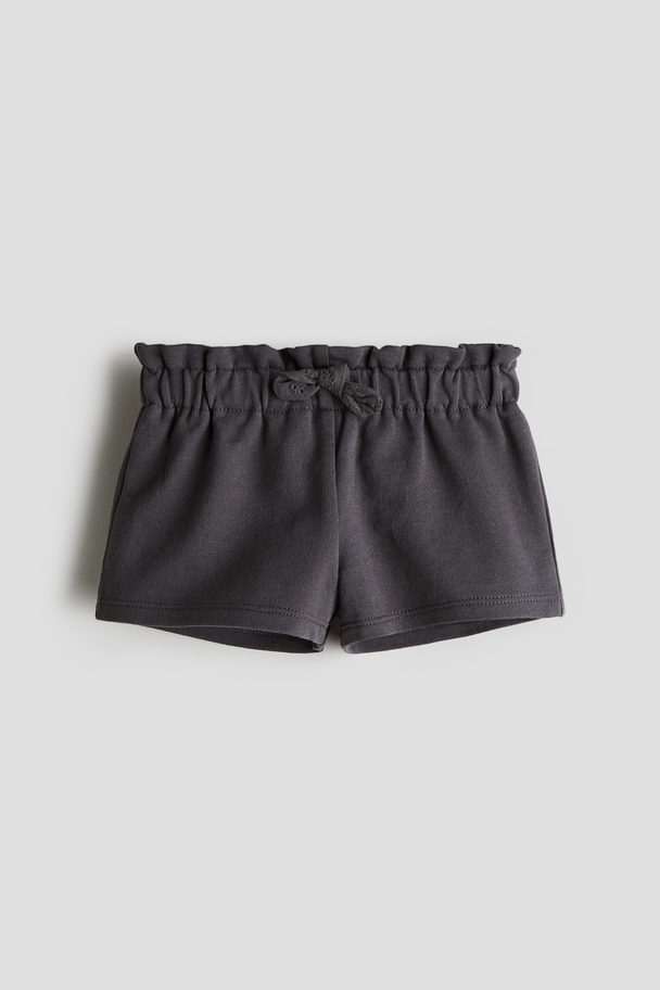 H&M Sweatshirt Shorts Dark Grey