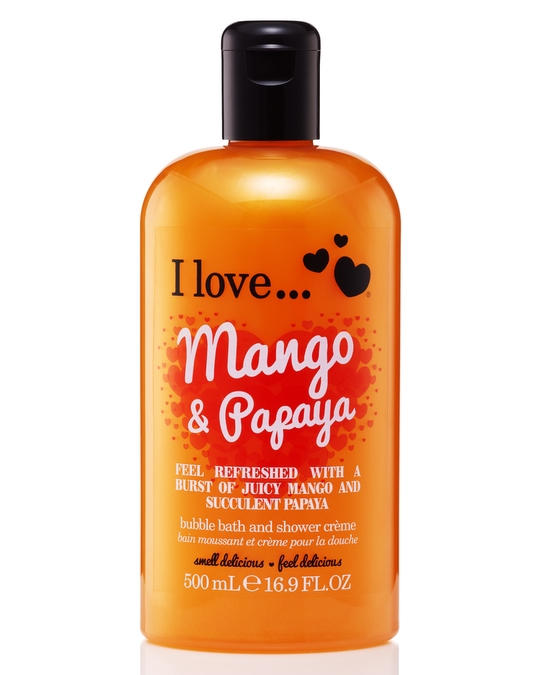 I LOVE Mango & Papaya Bath & Shower Cream