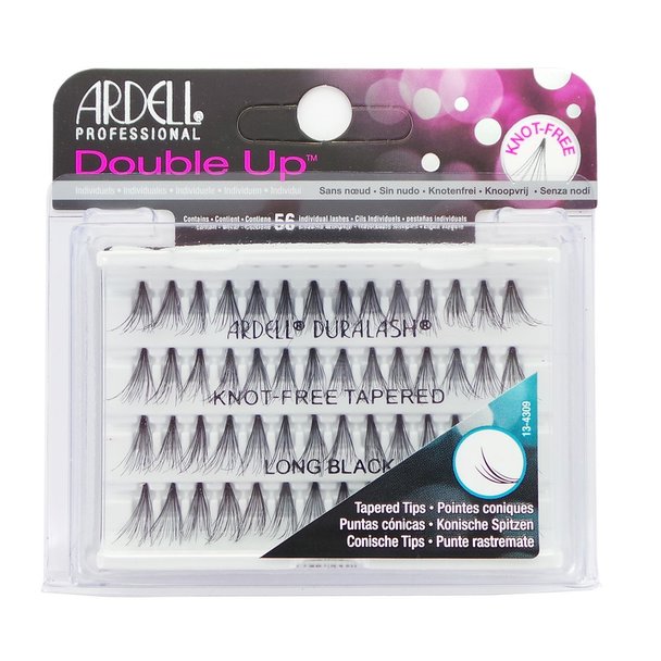 Ardell Ardell Double Up Individual Knot-free Tapered Long Black