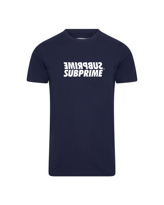 Subprime Subprime Shirt Mirror Navy Blue
