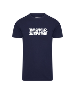 Subprime Shirt Mirror Navy Bla