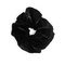 Large Velvet Scrunchie Black