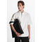 Relaxed-fit Half-zip Polo Shirt White