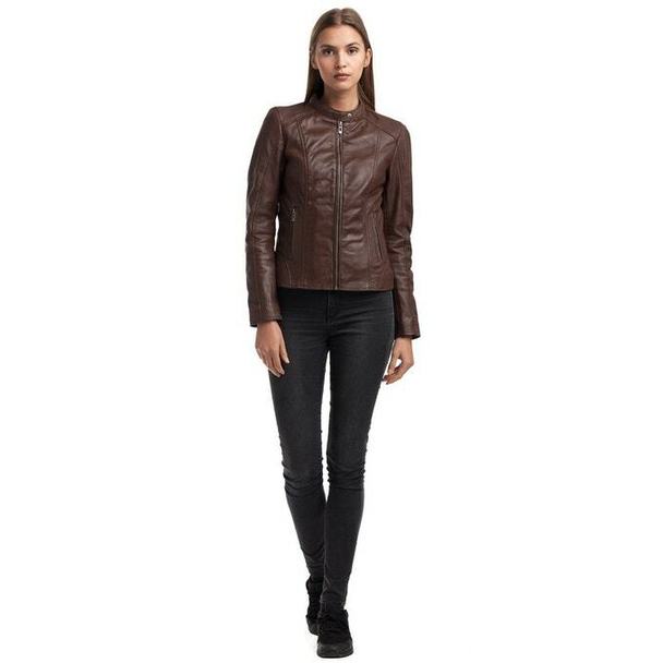 Chyston Leather Jacket Angelina