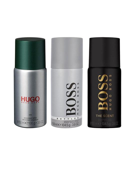 Hugo Boss 3-pack Hugo Boss Deo Spray Bottled + Hugo Man + The Scent 150ml