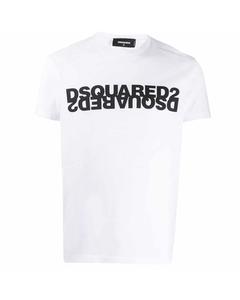 Dsquared2 Contrasting Logo T-shirt White