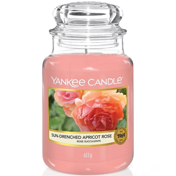 Yankee Candle Yankee Candle Classic Large Jar Sun-drenched Apricot Rose 623g