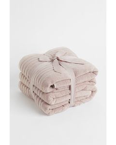 2-pack Cotton Bath Sheets Greige