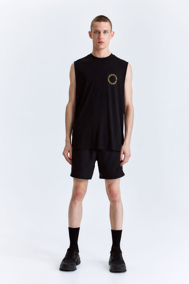 H&M Drymove™ Sports Vest Top Black/germany