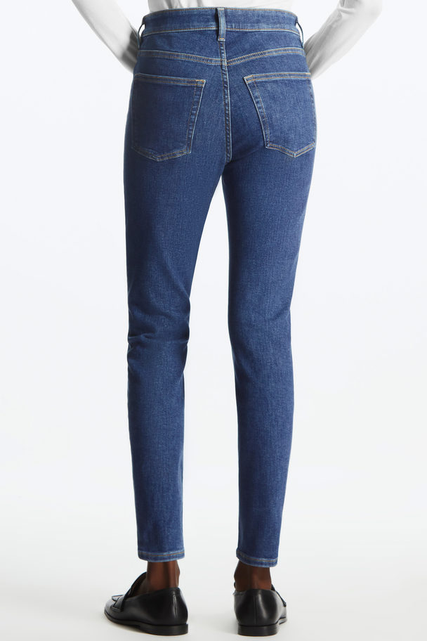 COS Skinny Ankle-length Jeans Medium Blue