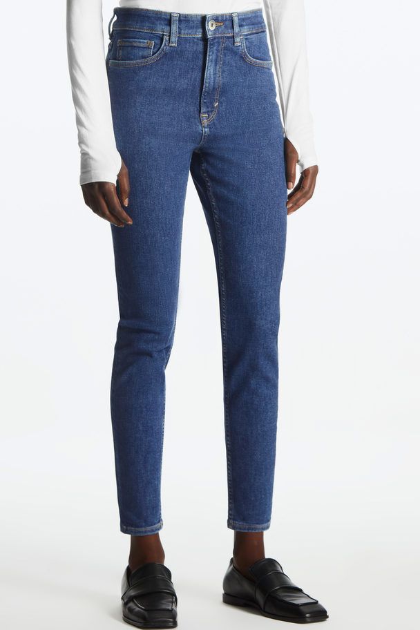 COS Skinny Ankle-length Jeans Medium Blue