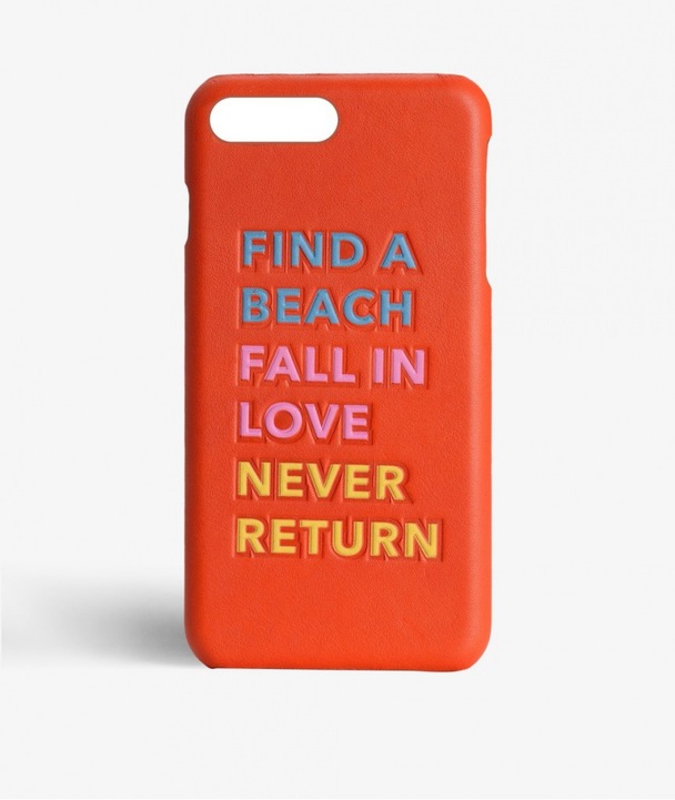 The Case Factory Iphone 7/8 Plus Find A Beach Orange