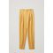 Tapered Trousers Yellow