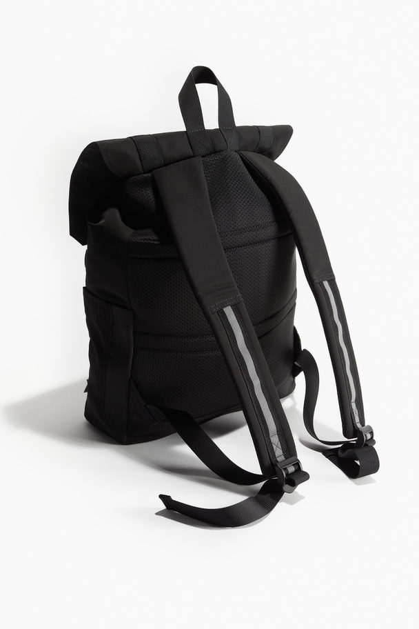 H&M Wasserabweisender Sportrucksack Schwarz