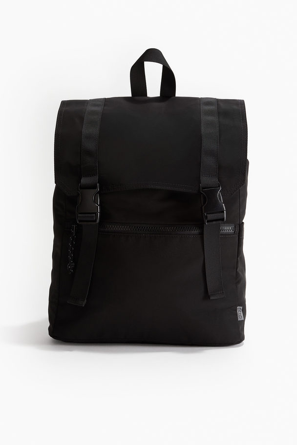 H&M Water-repellent Sports Backpack Black