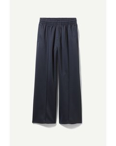 Paul Oversized Trackpants Blue Check