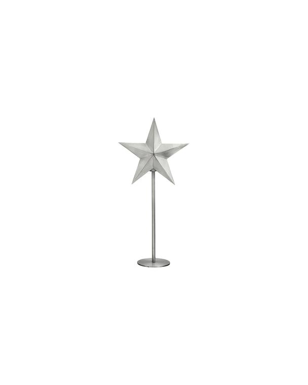 PR Home Nordic Star On Base Pale Silver 76cm