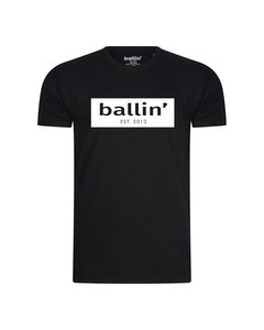 Ballin Est. 2013 Cut Out Logo Shirt Zwart