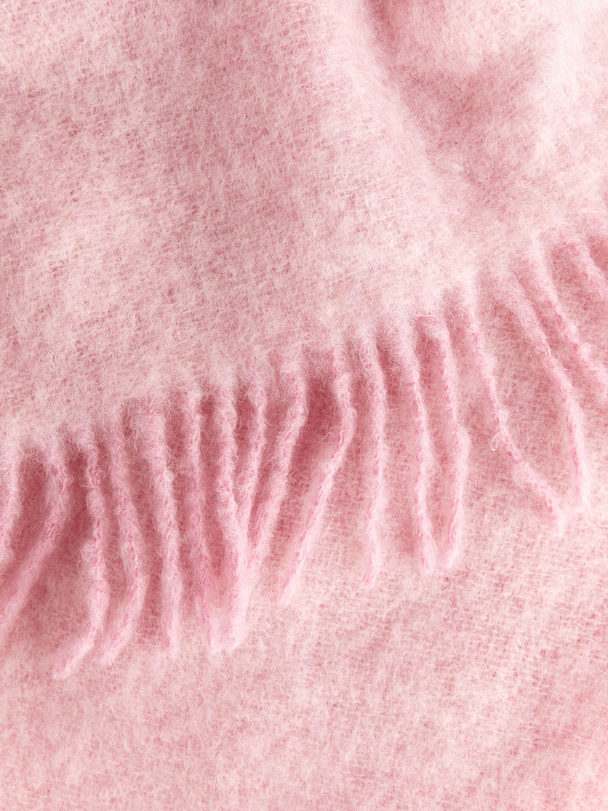 Stackelbergs Stackelbergs Stockholm Mohair Blanket Light Pink