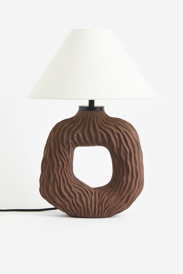 H&M HOME Ceramic Lamp Base Brown