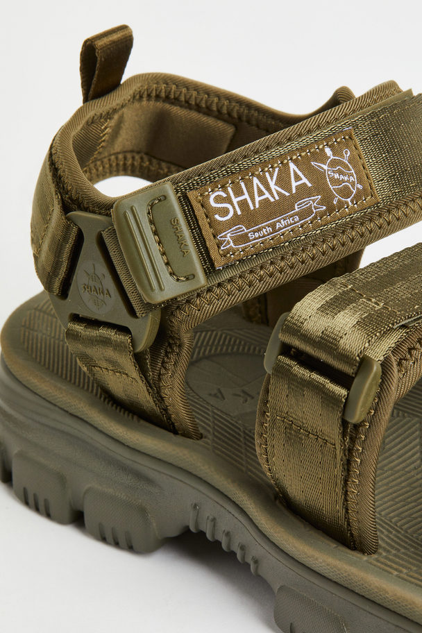 SHAKA Sandaler Med Remmar Grön