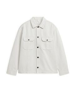 Boxy-fit Overshirt Off-white