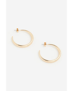 Hoop Earrings Gold-coloured