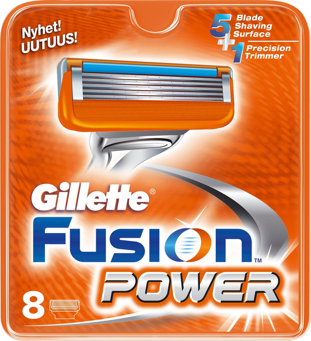 Gillette Gillette Fusion Power 8-pack