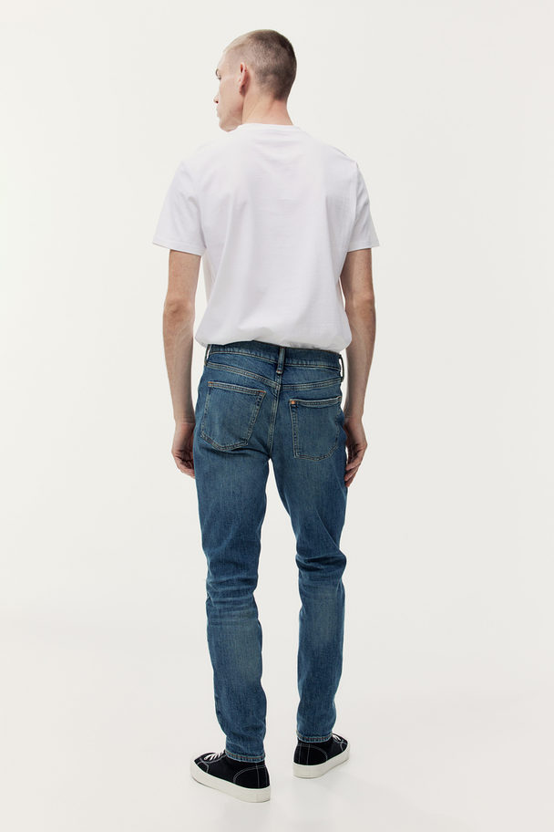 H&M Skinny Jeans Mörk Denimblå
