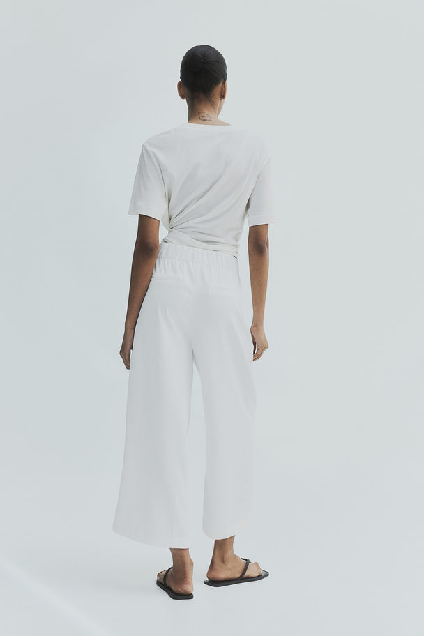 H&M Pull-on Culottes White
