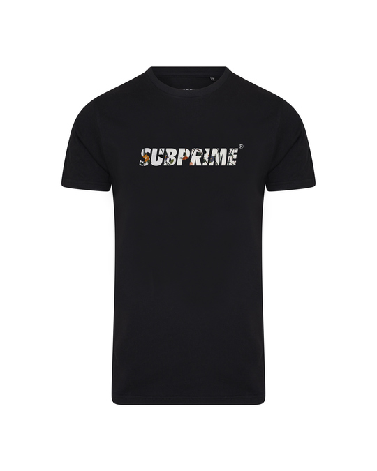 Subprime Subprime Shirt Flower Black Black