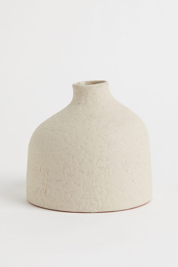 H&M HOME Lille Vase I Terrakotta Lys Beige