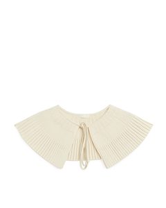 Pleated Collar Off-white