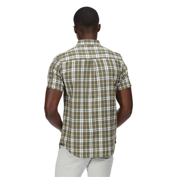 Regatta Regatta Mens Ryker Checked Short-sleeved Shirt