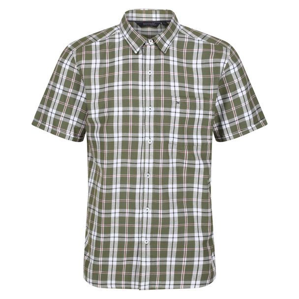 Regatta Regatta Mens Ryker Checked Short-sleeved Shirt