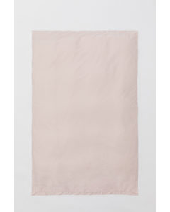 Jacquard Cotton Duvet Cover Powder Pink