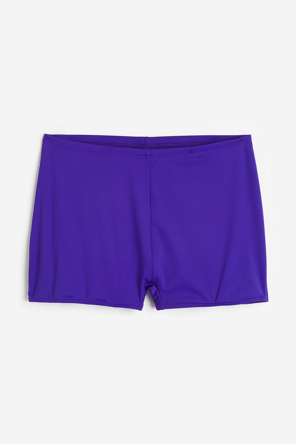 H&M Shortie Bikini Bottoms Dark Purple