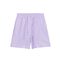 Linen Drawstring Shorts Lilac