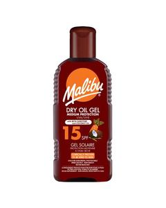 Malibu Dry Oil Gel SPF15 with Carotene &amp; Coconut Oil 200ml