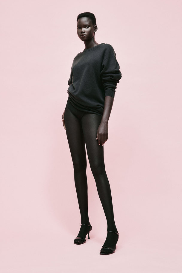 H&M Oversized Cashmere Jumper Black
