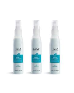 3-pack Lakmé Hand Sanitizer With Aloe Vera 100ml
