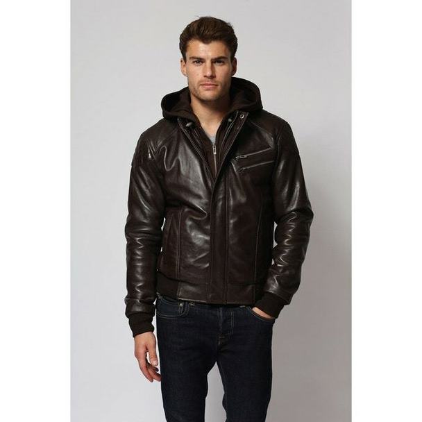 Chyston Leather Jacket Luigi