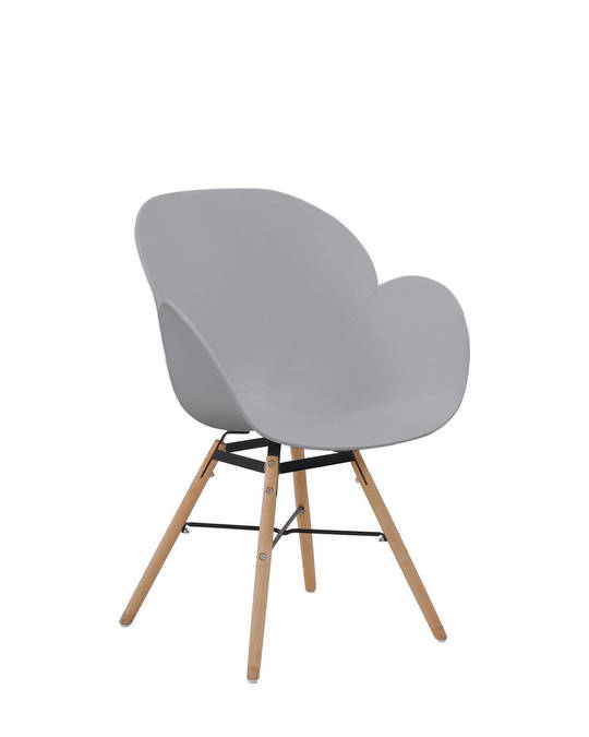 360Living Chair Amalia 110 2er-set Grey