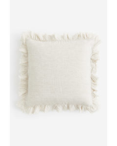 Linen Cushion Cover Light Beige