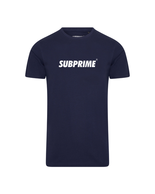 Subprime Subprime Shirt Basic Navy Blue