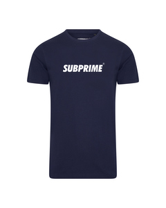 Subprime Shirt Basic Navy Bla